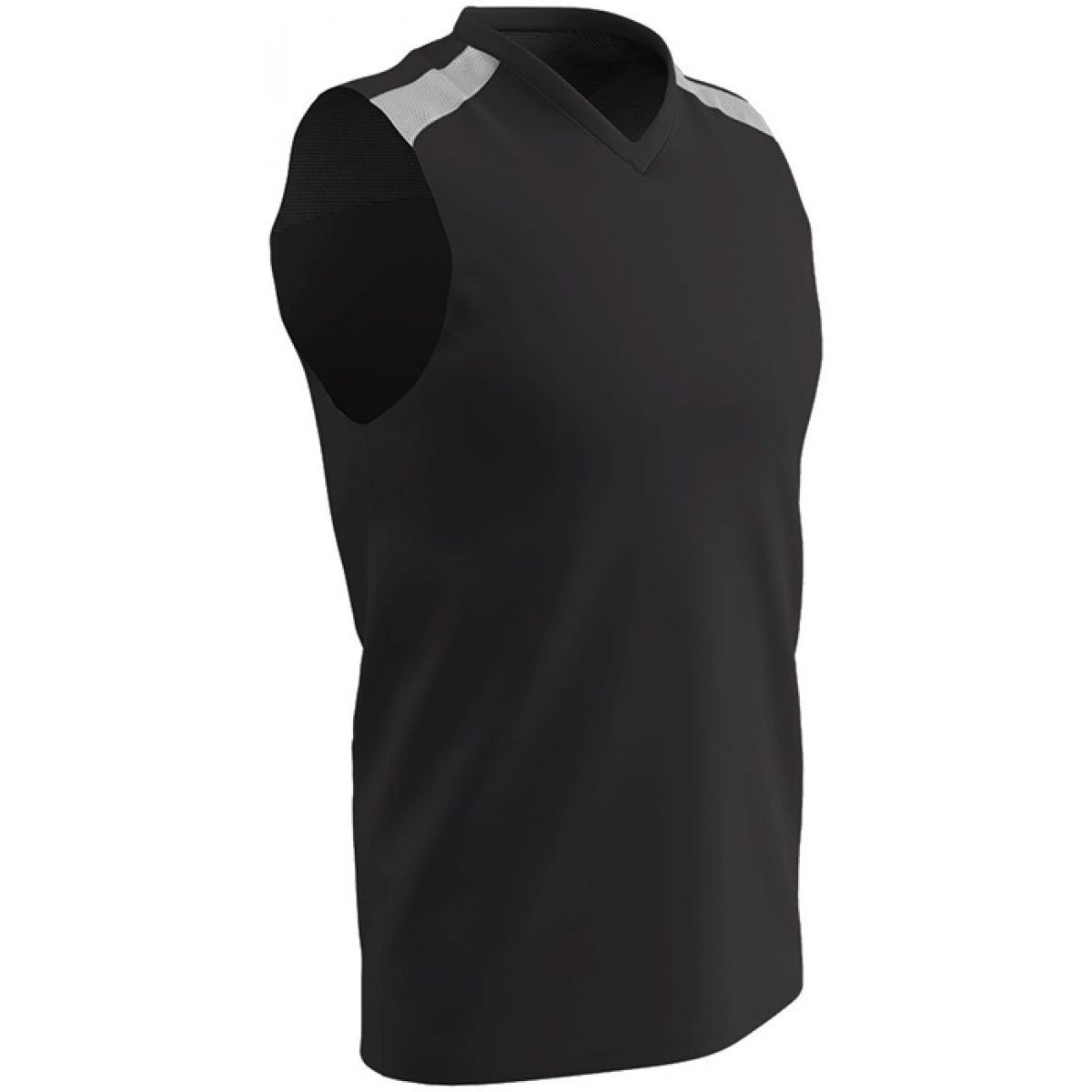 Champro Adult Free Toss Basketball Jersey SM Black | White