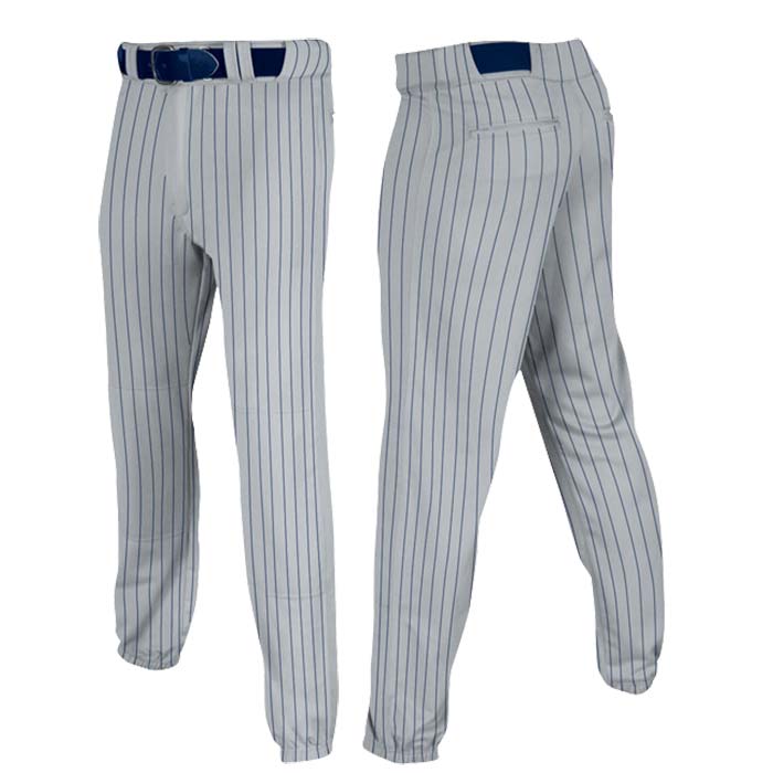 Pantalones de béisbol Champro para hombre 14 oz de punto deformación de polietileno a rayas - Imagen 3 de 3