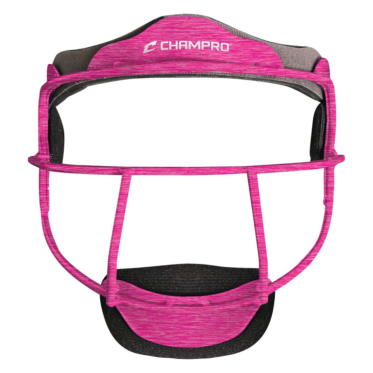 Champro The Grill - Máscara facial juvenil de jardinero defensivo rosa jaspeado - Imagen 1 de 1