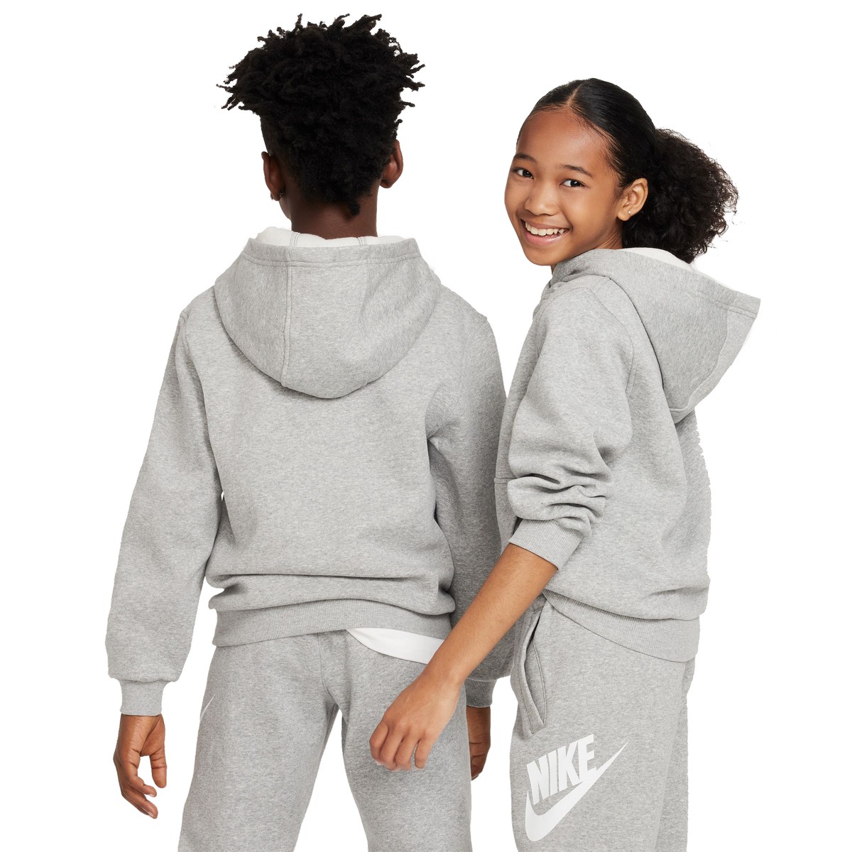 Felpa con cappuccio Nike Youth Club in pile - Foto 6 di 6