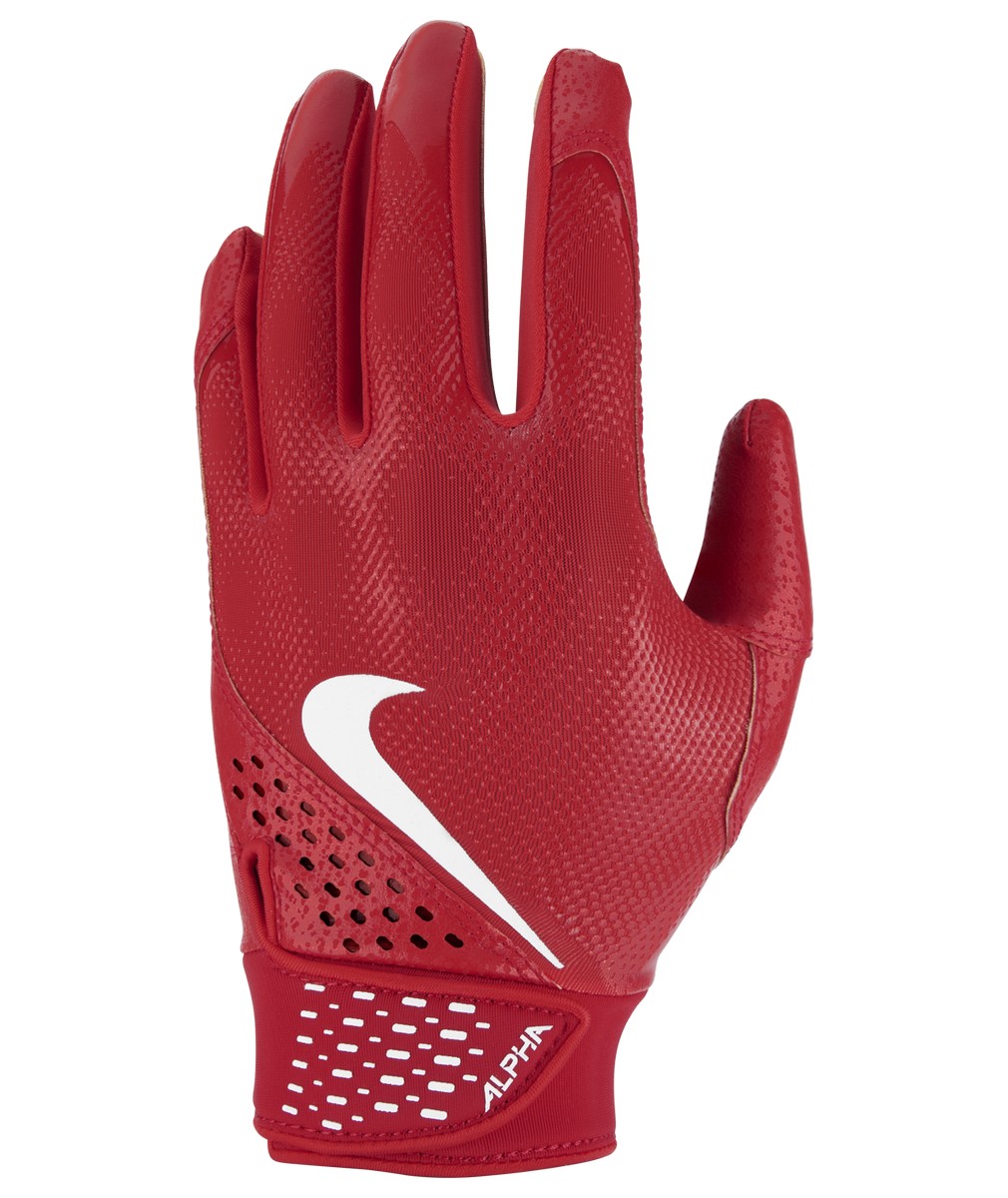 Par de guantes de bateo de béisbol para jóvenes Nike Alpha - Imagen 6 de 8