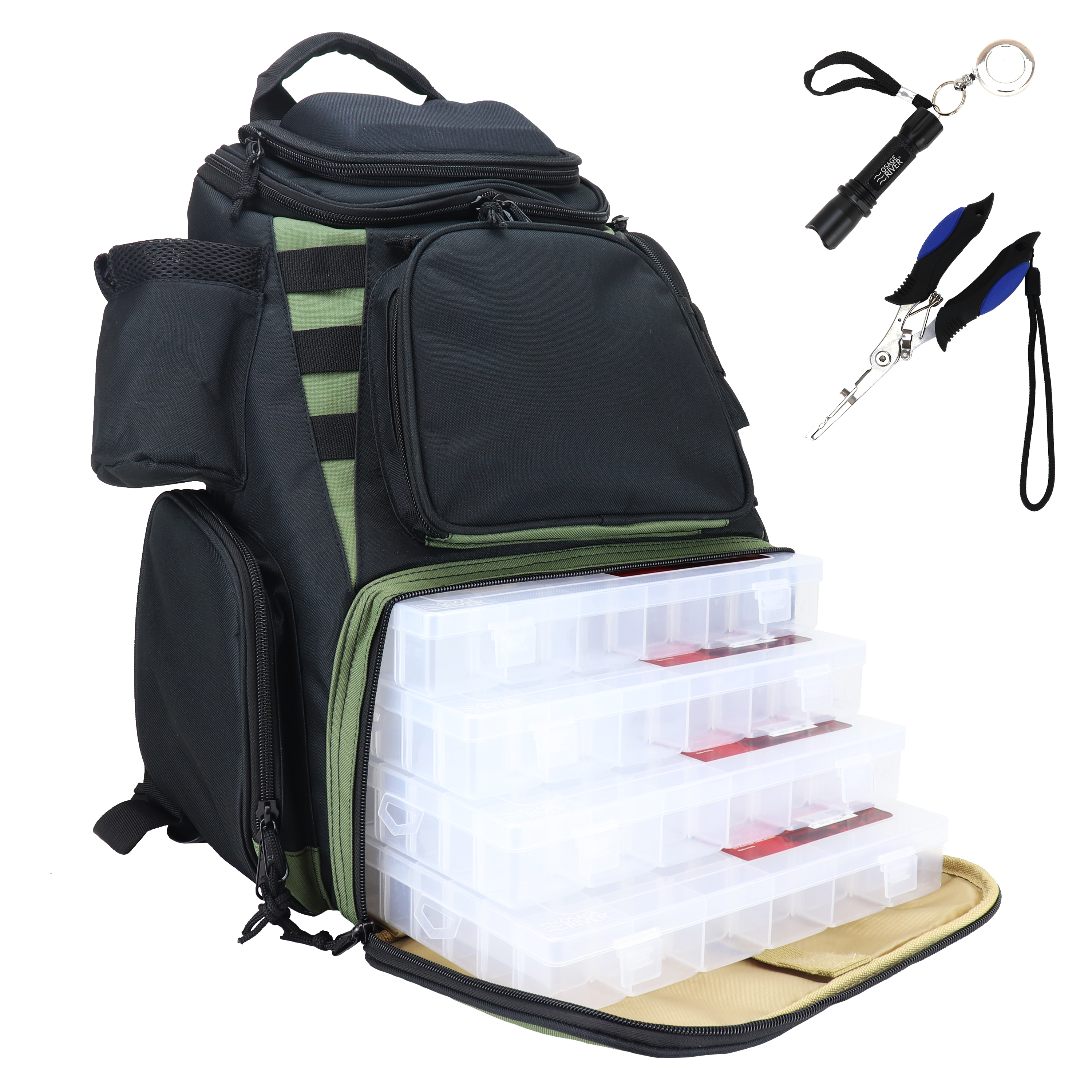 Fishing Backpack Tackle Box Storage Night Fishing Bag - China Fishing  Backpack and Tackle Box Storage price